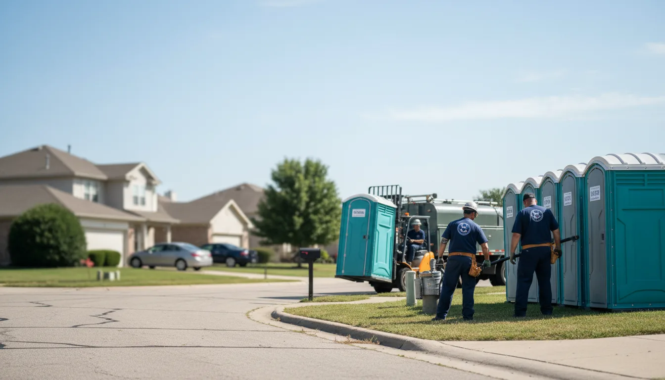 Porta Potty Rental in North Little Rock, AR near me